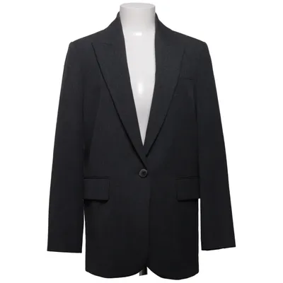 Blazer (Gris) de Zara Polyester, Viscose