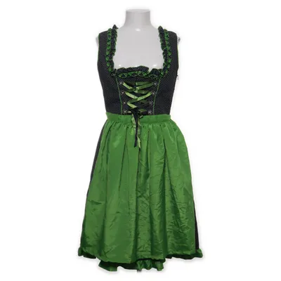 Dirndl (Zwart, Groen, Wit) van Almenrausch