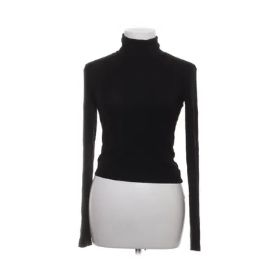 Långärmad t-shirt (Svart) från Zara Elastan, Viskos