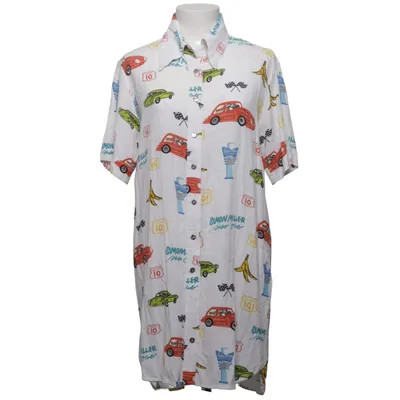 Jurk (Wit, Meerkleurig) van Simon Miller Viscose