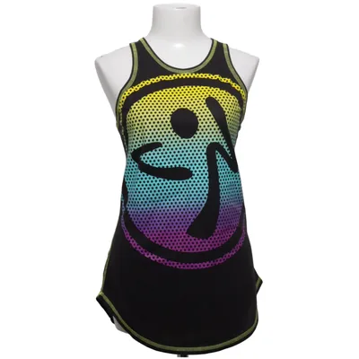 Débardeur de sport (Noir, Multicolore) de Zumba Wear Coton, Polyester