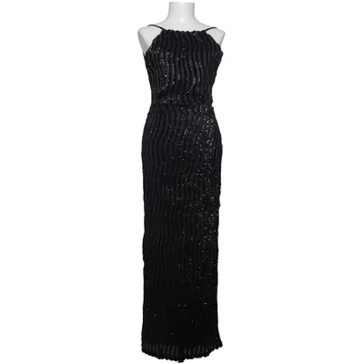 Evening gown (Black, Silver) from May Polyester