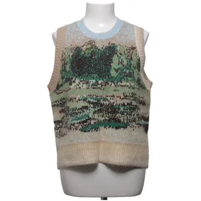 Slipover (Beige, Flerfarvet) fra Munthe Elastan, Polyamid, Polyester, Uld