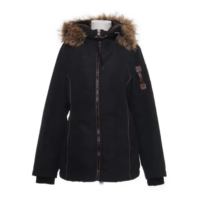 Veste d'hiver (Noir) de Urban Surface Fausse fourrure, Polyamide, Polyester
