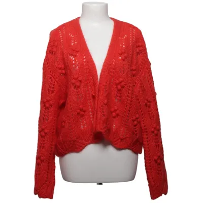 Cardigan (Red) from By o la la..! Merino wool, Mohair, Polyamide