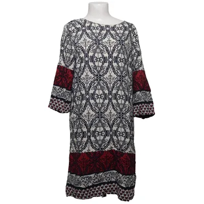 Robe (Bleu, Rouge, Blanc) de Megusto Viscose