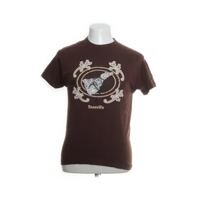 T-shirt (Bruin, Meerkleurig) van JHK Katoen