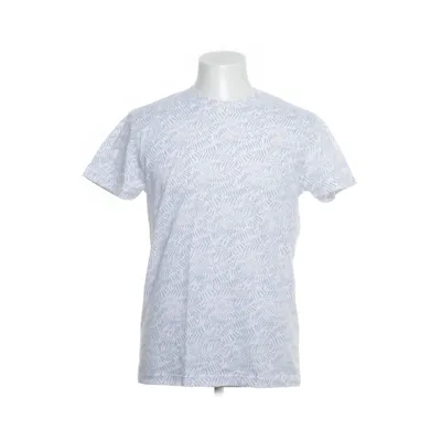 T-shirt (Vit, Blå) från Dressmann Bomull