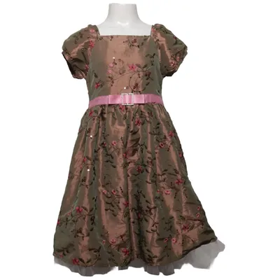 Flower girl dress (Brown, Pink, Multicolored) from Urban Girl Polyamide, Polyester