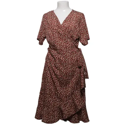 Wikkeljurk (Bruin, Wit) van ONLY Carmakoma Polyester