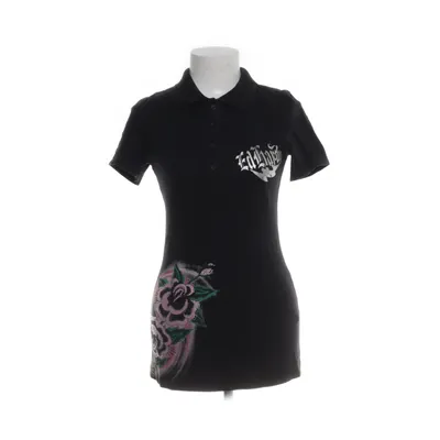 Pikétröja (Svart, Flerfärgad) från Ed Hardy Bomull