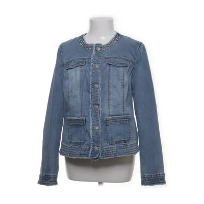 Spijkerjas (Exklusive Jeansjacke mit Nieten -  kurze Form) van Lisa Tossa Katoen, Elastaan, Polyester, Viscose
