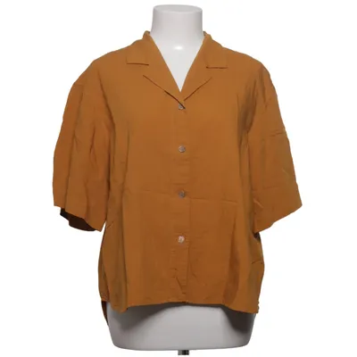 Short sleeve shirt (Brown) from Uniqlo
