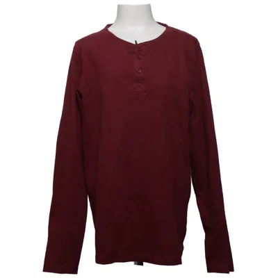 Henley shirt (Red) from Marqy Cotton