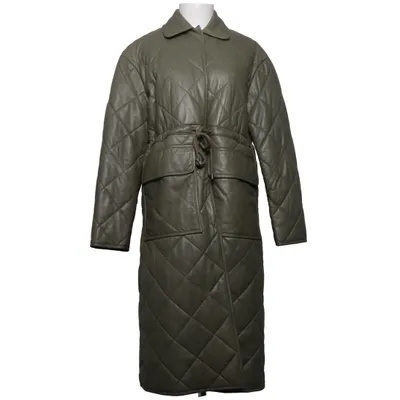 Läderkappa (Grön) från Whistles Skinn, Polyester