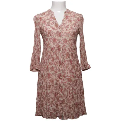 Robe (Beige, Rouge) de Maison 123 Fibre métallique, Soie, Viscose