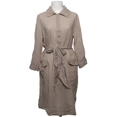 Shirt dress (Beige) from Braez Cotton