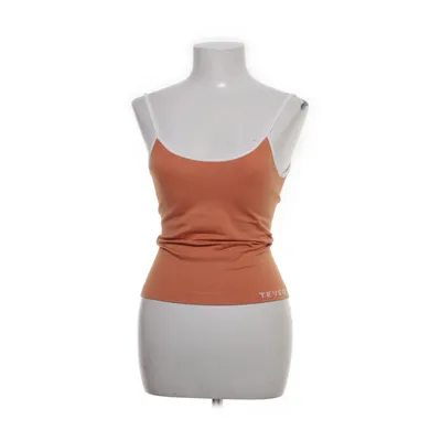 Trainingsshirt (Orange, Weiß) von Teveo Elasthan, Polyamid