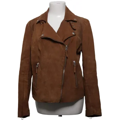 Lederjacke (Braun) von Esmara Leder, Polyester
