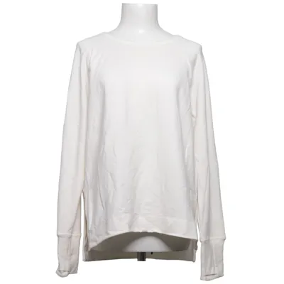 Sweatshirt (Weiß) von Athleta Elasthan, Polyester, Tencel