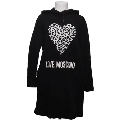 Robe à capuche (Noir) de Love Moschino Coton