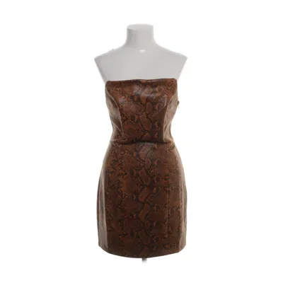 Dress (Beige, Brown) from Hous Polyester