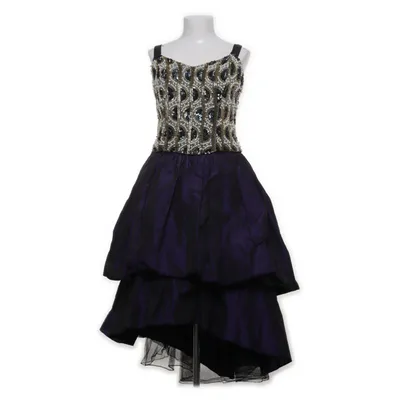 Aftonklänning (Lila, Svart) från Murek Fashion Elastan, Polyamid