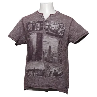 T-shirt (Rouge) de Tom Tompson Coton biologique