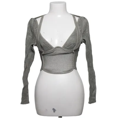 Crop top (Grå) från PLT Label Bomull, Polyester