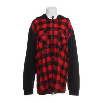 Hoodie (Black, Red) from Urban Classics Cotton, Polyester