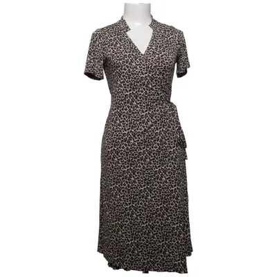 Omlottklänning (Brun, Beige) från Proud Elastan, Polyester, Viskos