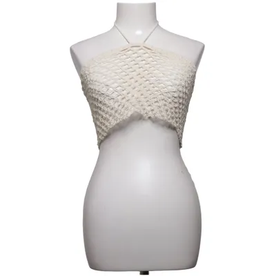 Neckholder Top (Beige)
