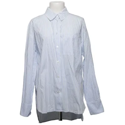 Shirt (Blauw, Wit) van Penn & Ink Katoen