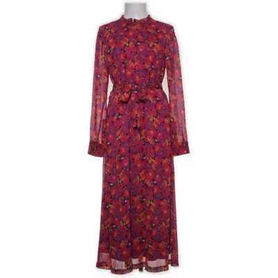 Långklänning (Röd, Flerfärgad) från Another Label Polyester