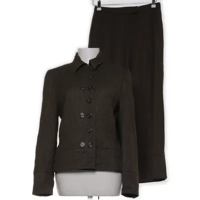 Kostym (Brun) från She Acetat, Elastan, Viskos