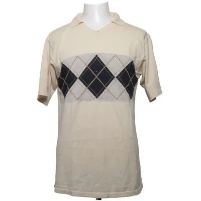 Pikétröja (Beige, Svart) från DAKS London Bomull