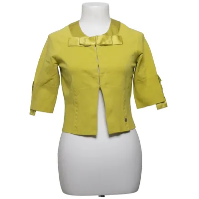 Cardigan (Geel) van Karen Millen Katoen, Elastaan, Polyamide, Zijde