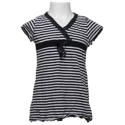 T-shirt (Svart, Vit) från Kids by Lindex Bomull