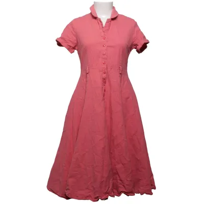 Klänning (Röd) från Collectif Vintage Bomull, Elastan