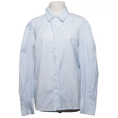 Chemise (Bleu, Blanc) de First Class Collection Coton biologique, Polyester recyclé