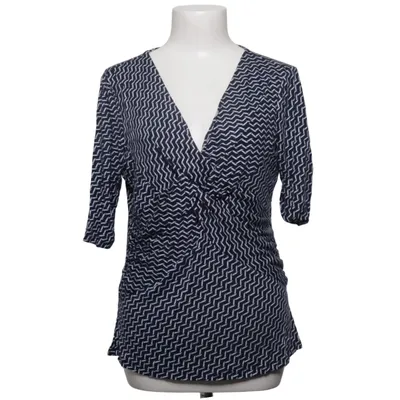 Top (Blue, White) from Cable & Gauge Elastane, Viscose