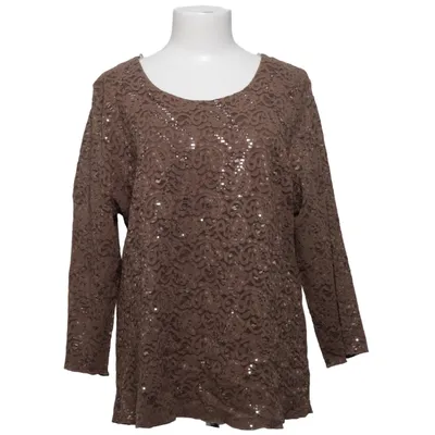 Top (Brown) from Bassini Elastane, Polyamide, Polyester