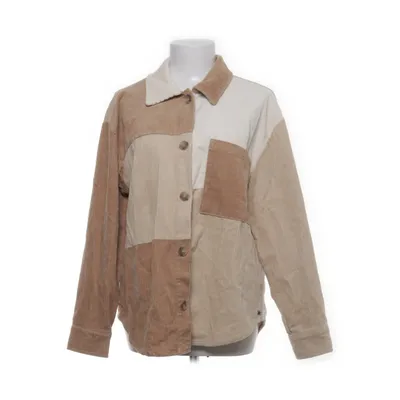 Overshirt (Beige, Wit, Bruin) van Pull & Bear Katoen