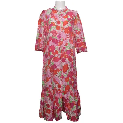 Långklänning (Rosa, Röd, Flerfärgad) från Lindex Lyocell, Polyester