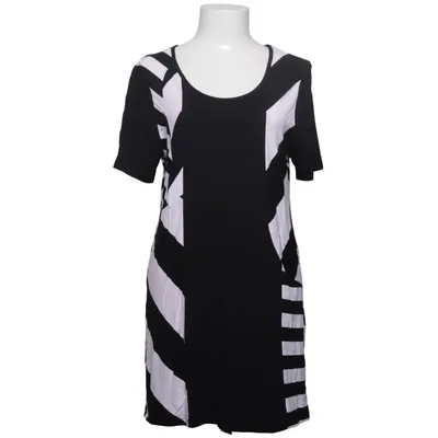 Robe (Noir, Blanc) de Laura Kent Élasthane, Viscose