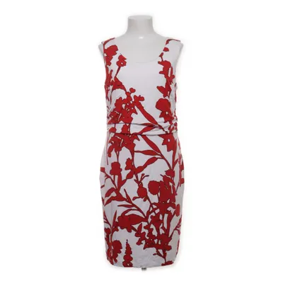 Klänning (Vit, Röd) från Alba Moda Elastan, Viskos
