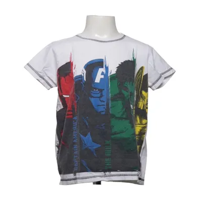 T-shirt (Blanc, Multicolore) de Marvel Avengers Coton biologique