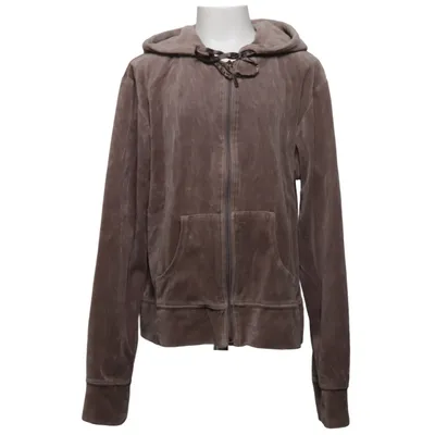 Huvtröja (Brun) från Evie Bomull, Polyester