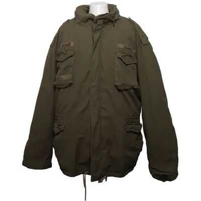 Parka (Vert) de Brandit Coton, Élasthane, Polyester