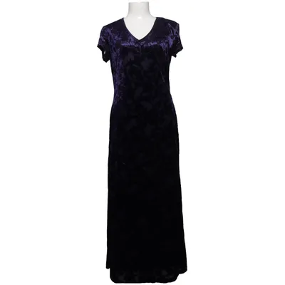 Maxi dress (Purple, Black) from Chuchotements Polyester, Viscose